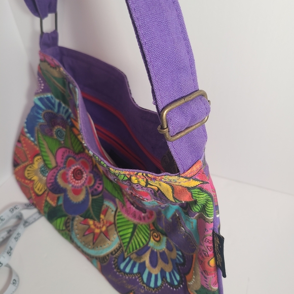 Laurel Burch Colorful Floral Bag - Picture 11 of 11